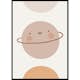 Poster Gallerix Planet Saturn