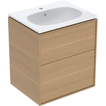 Tvättställsskåp Ifö Sense Art Smal Design 60 med 2 Lådor