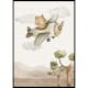 Poster Gallerix Fox In Airplane