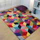 Friezematta Flair Rugs Dynamic Flerfärgad 80x150