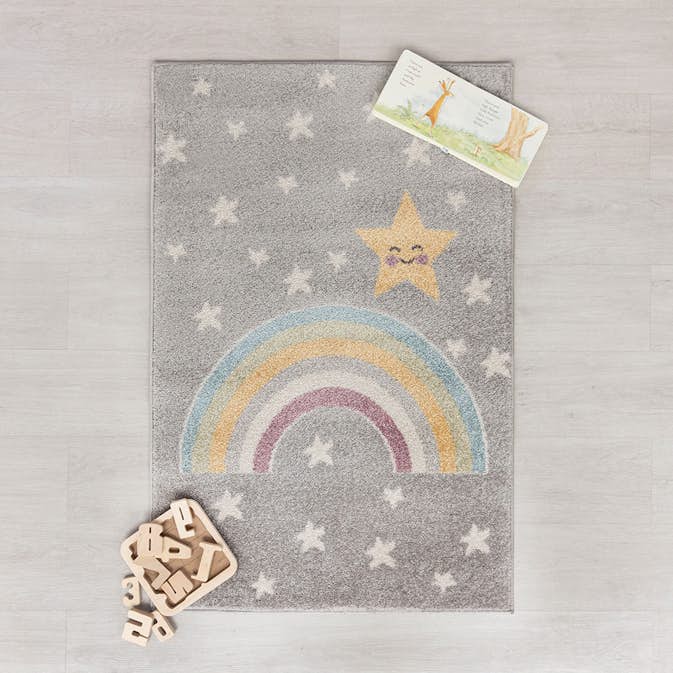 Barnmatta Flair Rugs Rainbow Night 80x120 cm