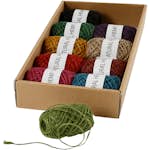 Naturhampa Creativ Company Sortiment Mixade Färger 10x30 m/1 Förp