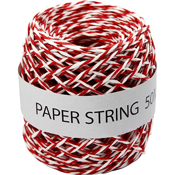 Papperssnöre Creativ Company Tjocklek 1 mm 50 m/1 Rl