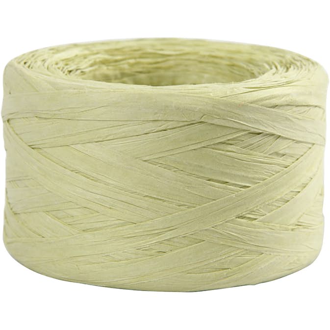 Pappersgarn Creativ Company Raffia 7-8 mm 100 m/1 Rl