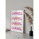 Poster Gallerix Chanel In Pink