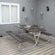 Picknickbord Baltic Garden Stabil Utan Ryggstöd