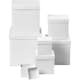Askar Creativ Company Vit Fyrkantiga 7 st/ 1 Set