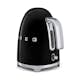 Vattenkokare Smeg KLF03BLEU Retro Svart med Rostfritt Stål