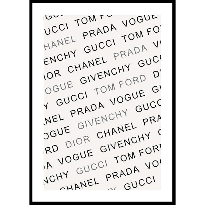 Poster Gallerix Fashion Brands