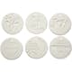 Dekorationer Creativ Company Vit Stl 7x7 cm 6 st/1 Förp