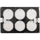 Dekorationer Creativ Company Vit Stl 7x7 cm 6 st/1 Förp