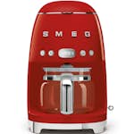 Kaffebryggare Smeg DCF02RDEU Retro Röd 50-talsstil