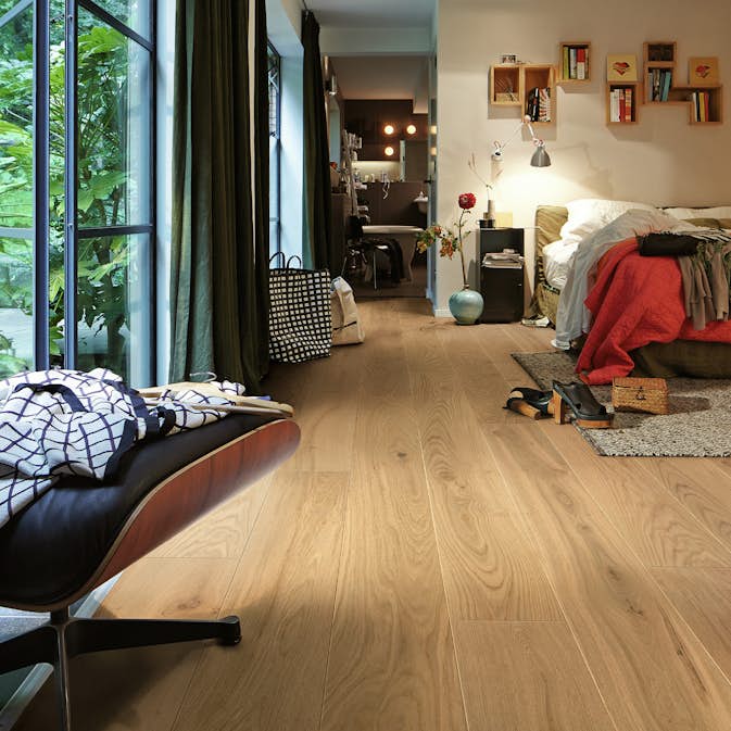 Parkettgolv Meister PD 400 Oak Lively 1-Stav Ultramatt Lack