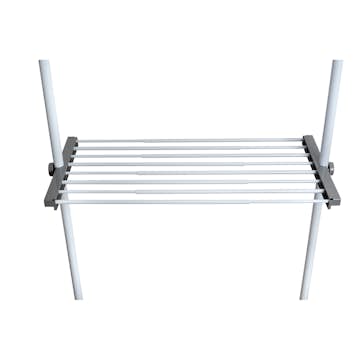 Hylla WENKO Hercules Teleskop Justerbar Hylla 73-120 cm