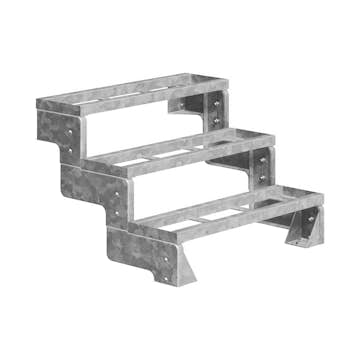 Trädgårdstrappa Dolle Gardentop för Trästeg utan Räcke