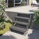 Trädgårdstrappa Dolle Gardentop Trimax utan Räcke