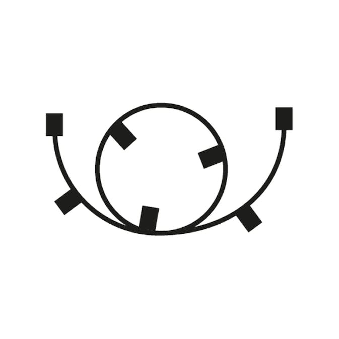 Grenkabel Lightson Med Förgreningar