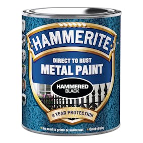 Rostskyddsfärg Hammerite Hammarlack Svart 2,5L
