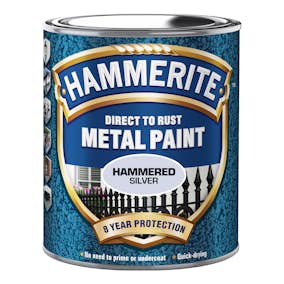 Rostskyddsfärg Hammerite Hammarlack Silver 2,5L