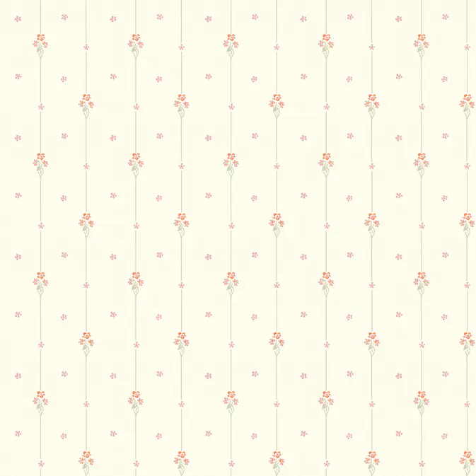 Tapet Duro Stella, Röd