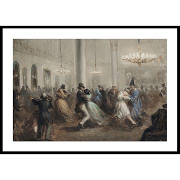 Poster Gallerix El Baile De Capellanes By Ricardo Balaca