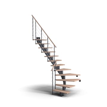 Spartrappa Dolle Hamburg Ek Vit Oljad 1/4 Style6