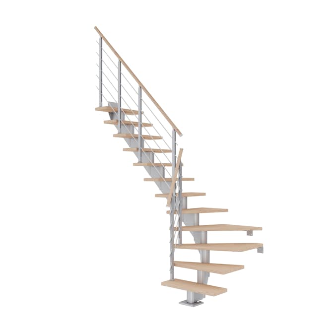 Spartrappa Dolle Hamburg Ek Vit Oljad 1/4 Design