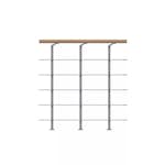 Skyddsräcke Dolle Style6 Bok Lackerad Förlängning