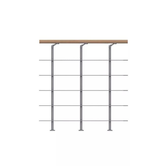 Skyddsräcke Dolle Style6 Bok Lackerad Förlängning