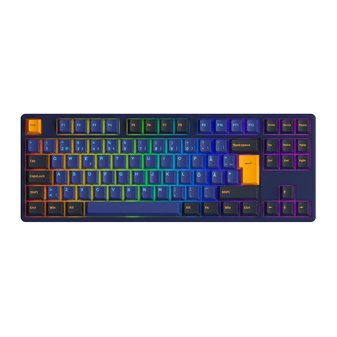 Gamingtangentbord Akkogear 5087B Plus Horizon Med Akko CS Jelly Black