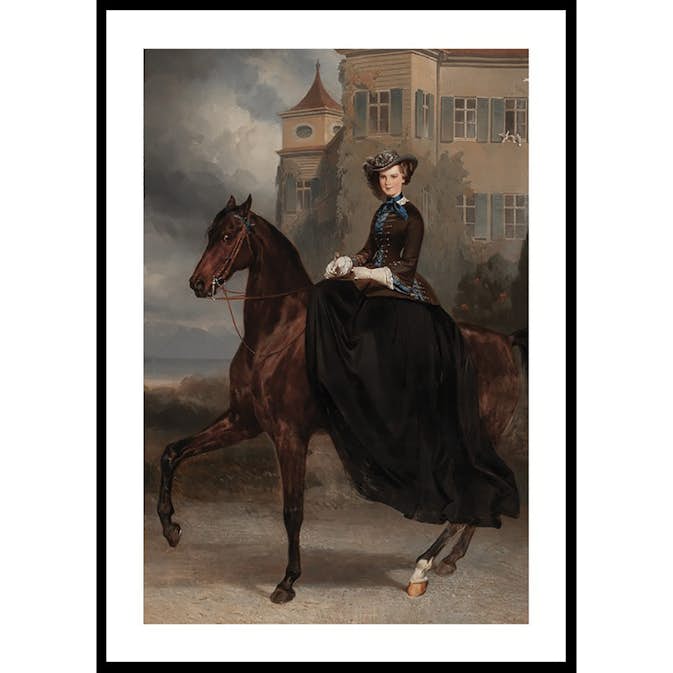 Poster Gallerix Piloty Adam Portrait Elisabeth In Bayern By Karl Theodor Von Piloty
