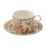 Tekopp Spode Golden Lily tekopp med Fat 28 cl
