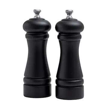 Salt- & pepparkvarn Markus Aujalay set Svart