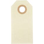 Manillamärken Creativ Company Stl 3x6 cm Beige 30 St/1 Förp