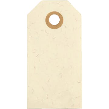 Manillamärken Creativ Company Stl 4x8 cm Natur 1 Förp