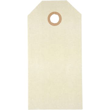 Manillamärken Creativ Company Stl 5x10 cm Natur 1 Förp