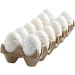 Plastägg Creativ Company Präglat Mönster 12 st/1 Förp