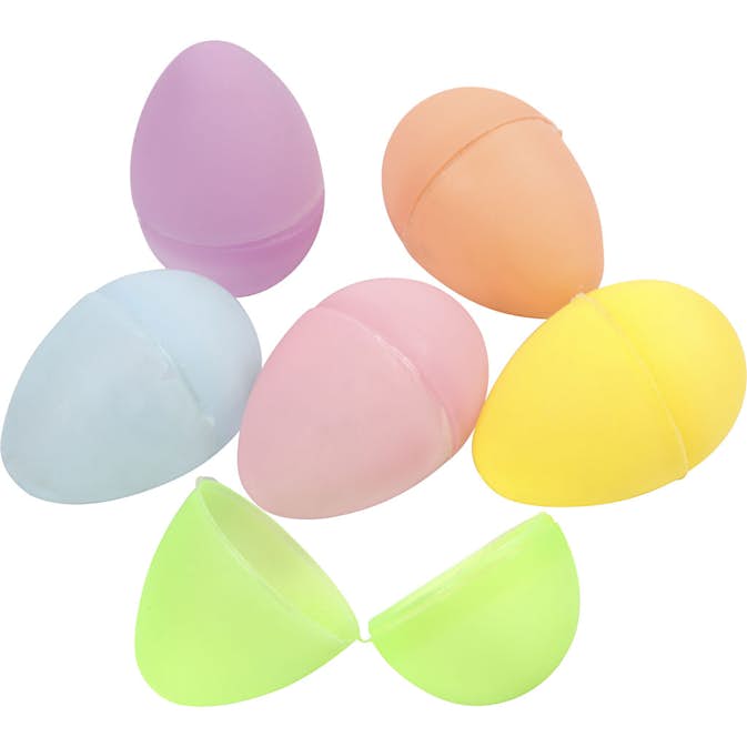 Plastägg Creativ Company Pastellfärger 12 st/1 Förp