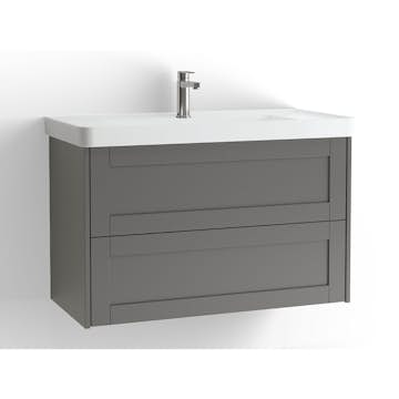 Tvättställsskåp Vedum Mezzo Frame 900 med 2 Lådor