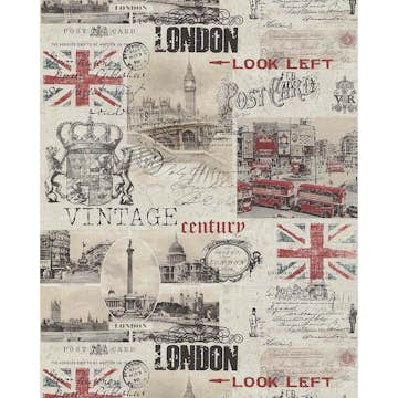 Tapet Lutéce London Postcard 51135407