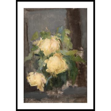 Poster Gallerix Golden Roses By Olga Boznańska