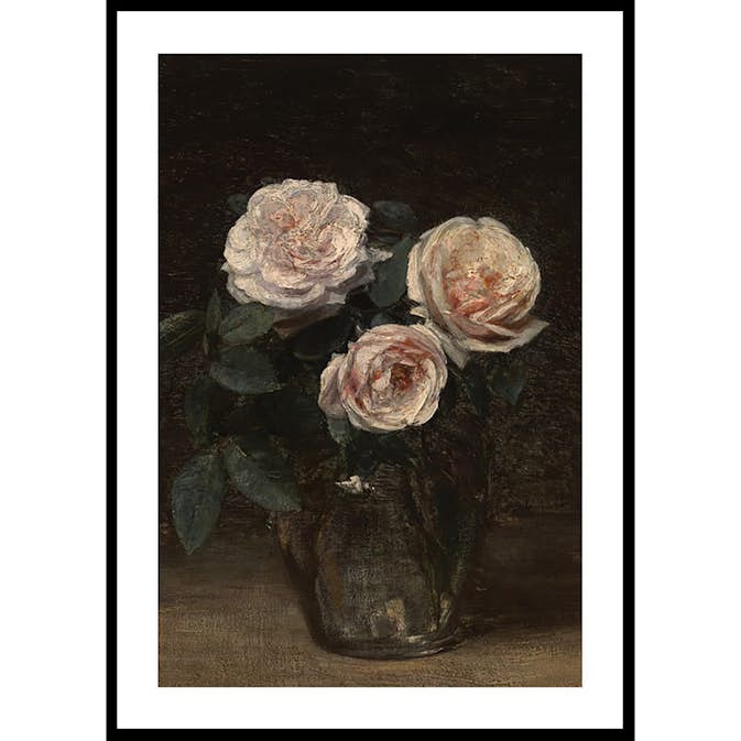 Poster Gallerix Still Life With Roses By Henri Fantin-Latour