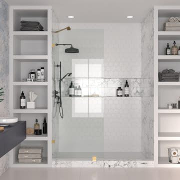 Duschvägg Hietakari Vetro 511 Fast