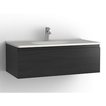 Tvättställsskåp Vedum Flow 1000 med 1 Låda