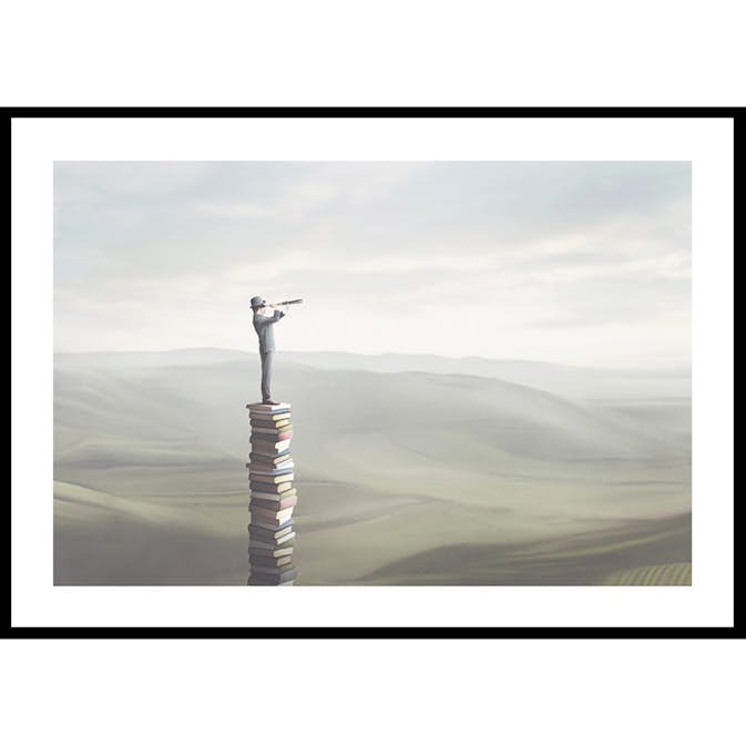 Poster Gallerix Tower Of Books