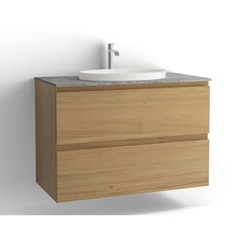 Tvättställsskåp Vedum Flow 1000 med 2 Lådor