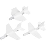 Flygplan Creativ Company Vit 3 st/1 Förp