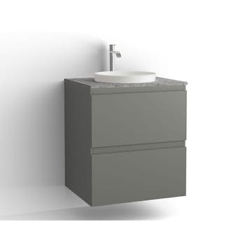 Tvättställsskåp Vedum Flow 600x478 med 2 Lådor