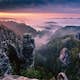 Tapet Idealdecor Sunrise On The Rocks