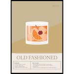 Poster Gallerix Old Fashioned Cocktail